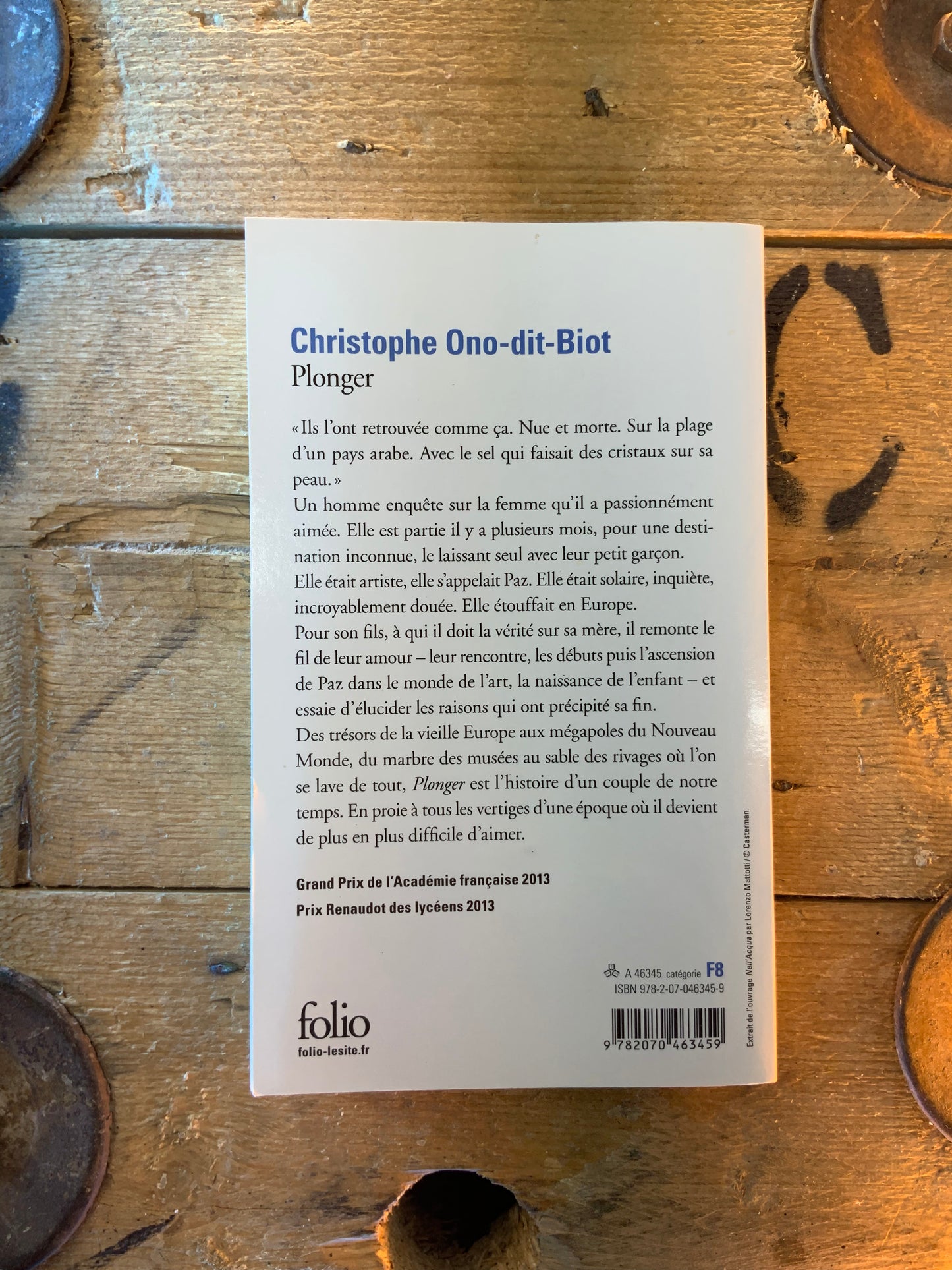 Plonger - Christophe Ono-dit-Biot