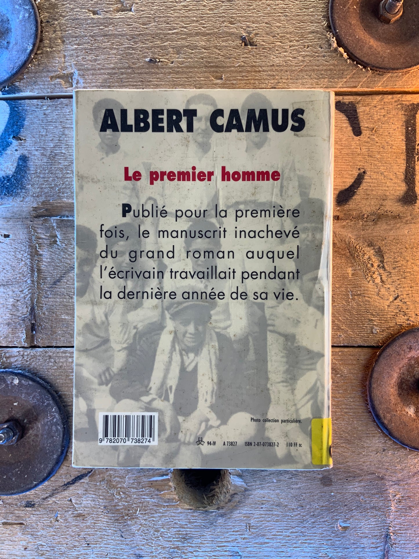 Le premier homme - Albert Camus