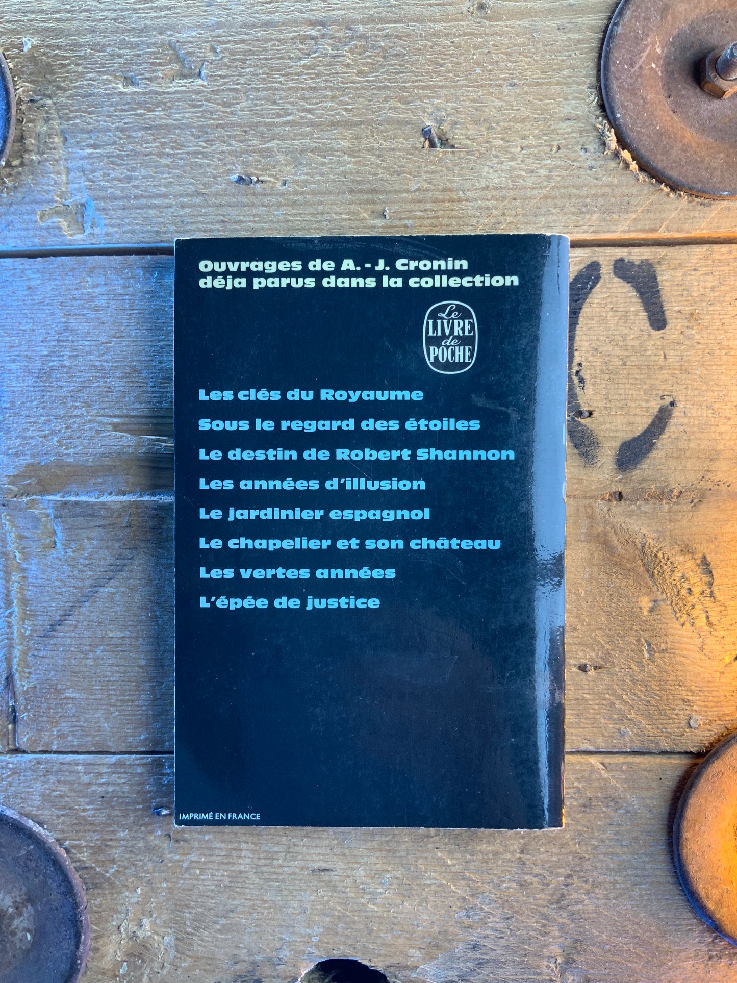 La dame aux œillets - A.-J. Cronin