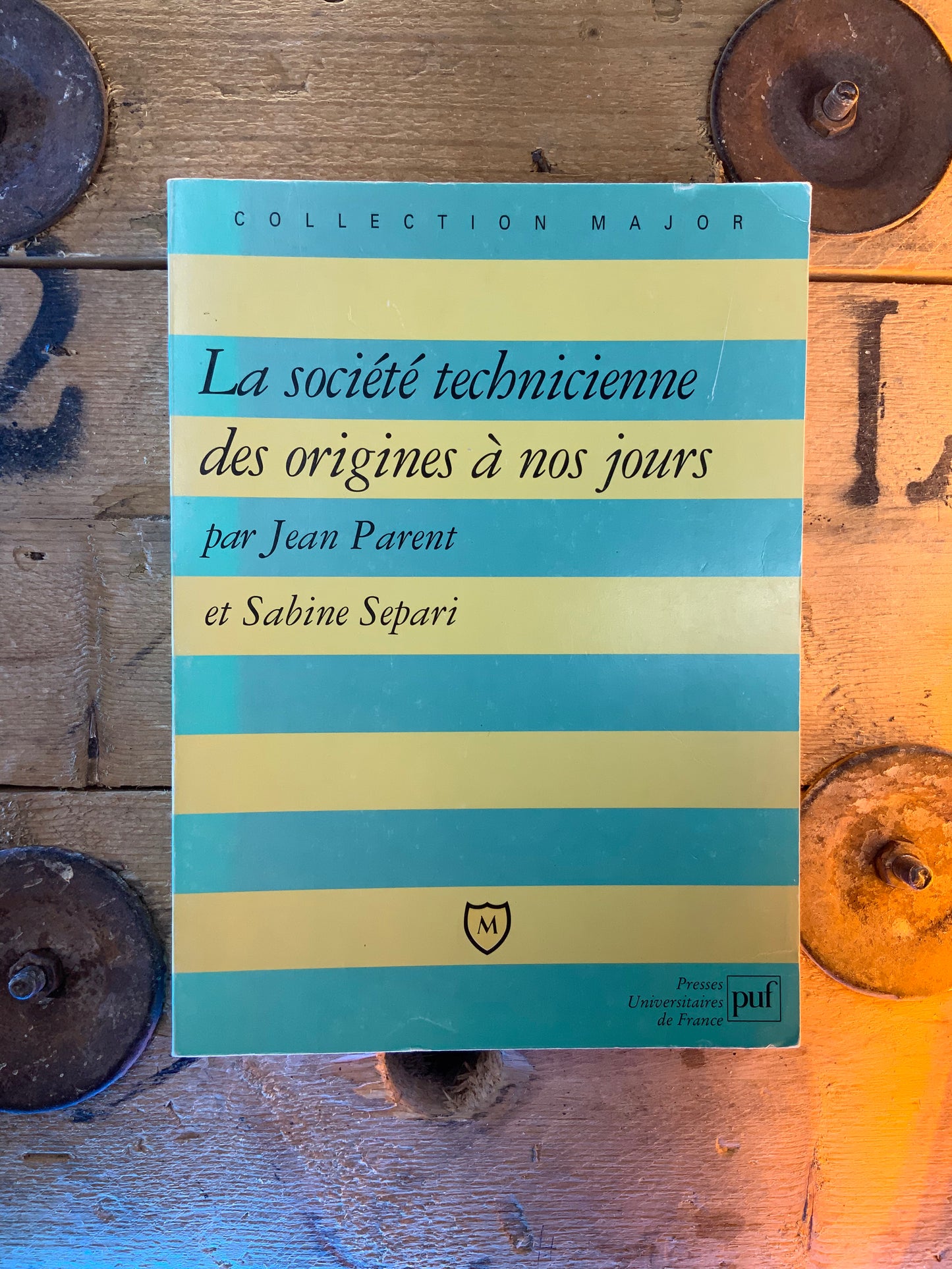 La société technicienne des origines à nos jours - Jean Parent et Sabine Separi