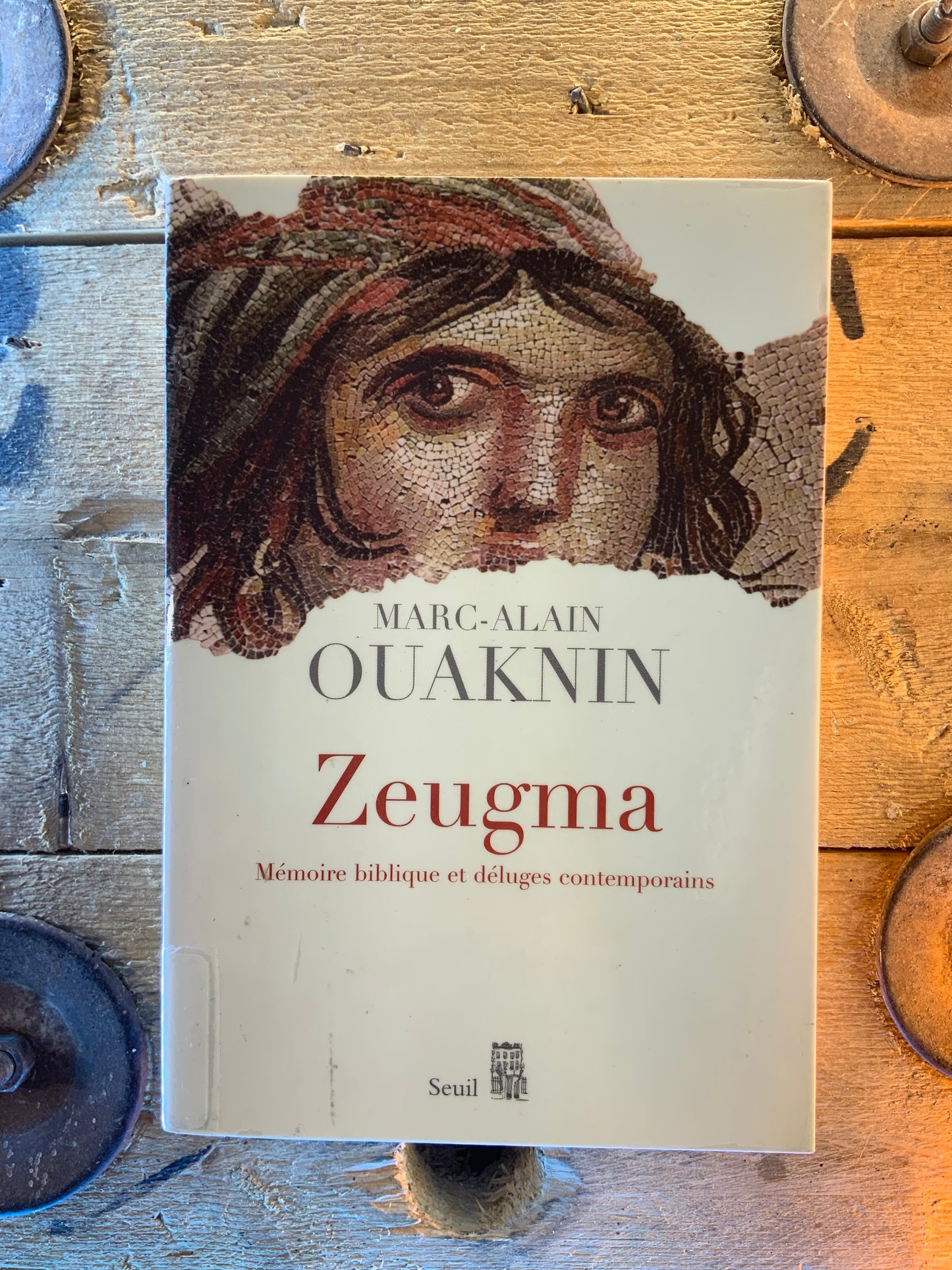 Zeugma : mémoire biblique et déluges contemporains - Marc-Alain Ouaknin