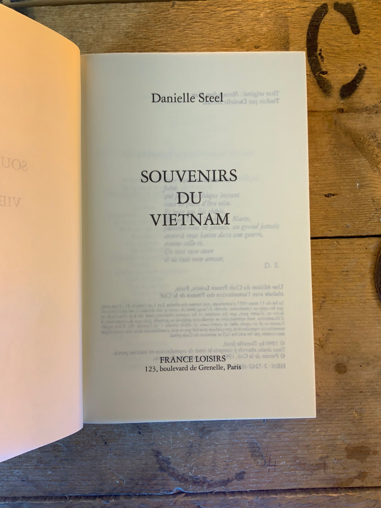 Souvenirs du Vietnam - Danielle Steel