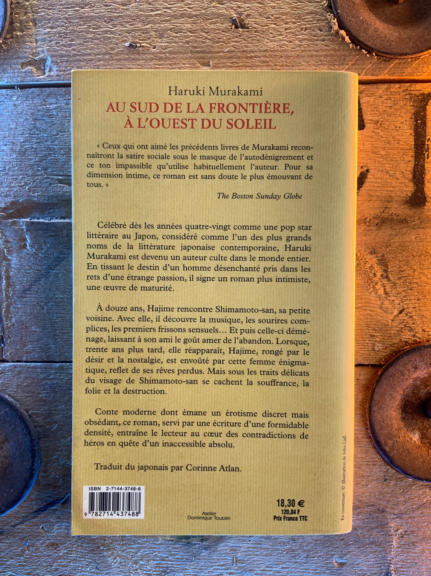 Au sud de la frontière, à l’ouest du soleil - Haruki Murakami