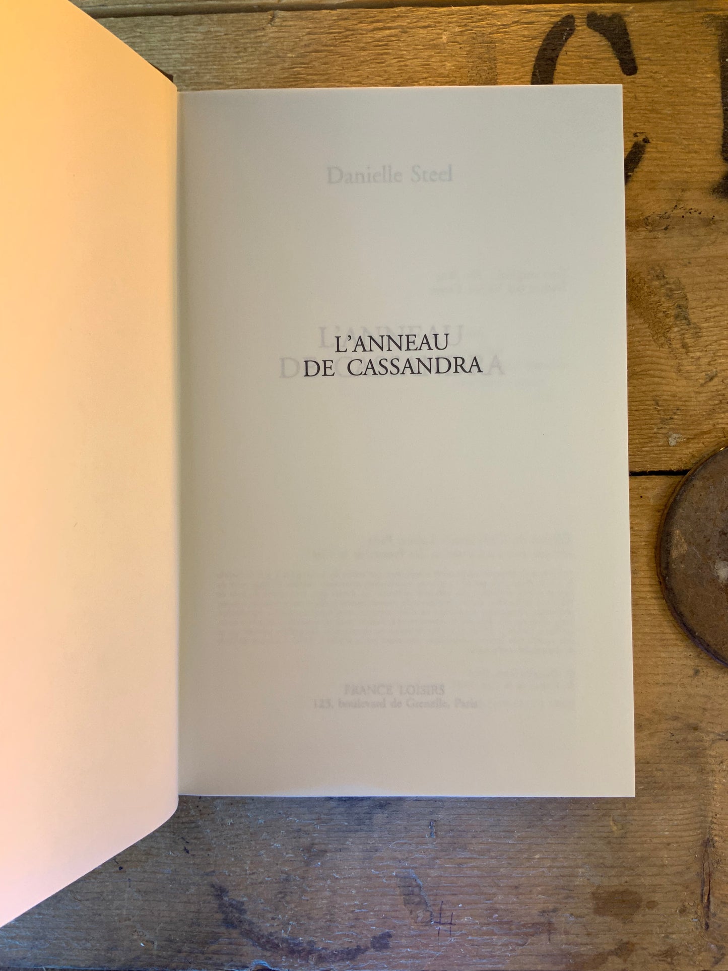 L’anneau de Cassandra - Danielle Steel