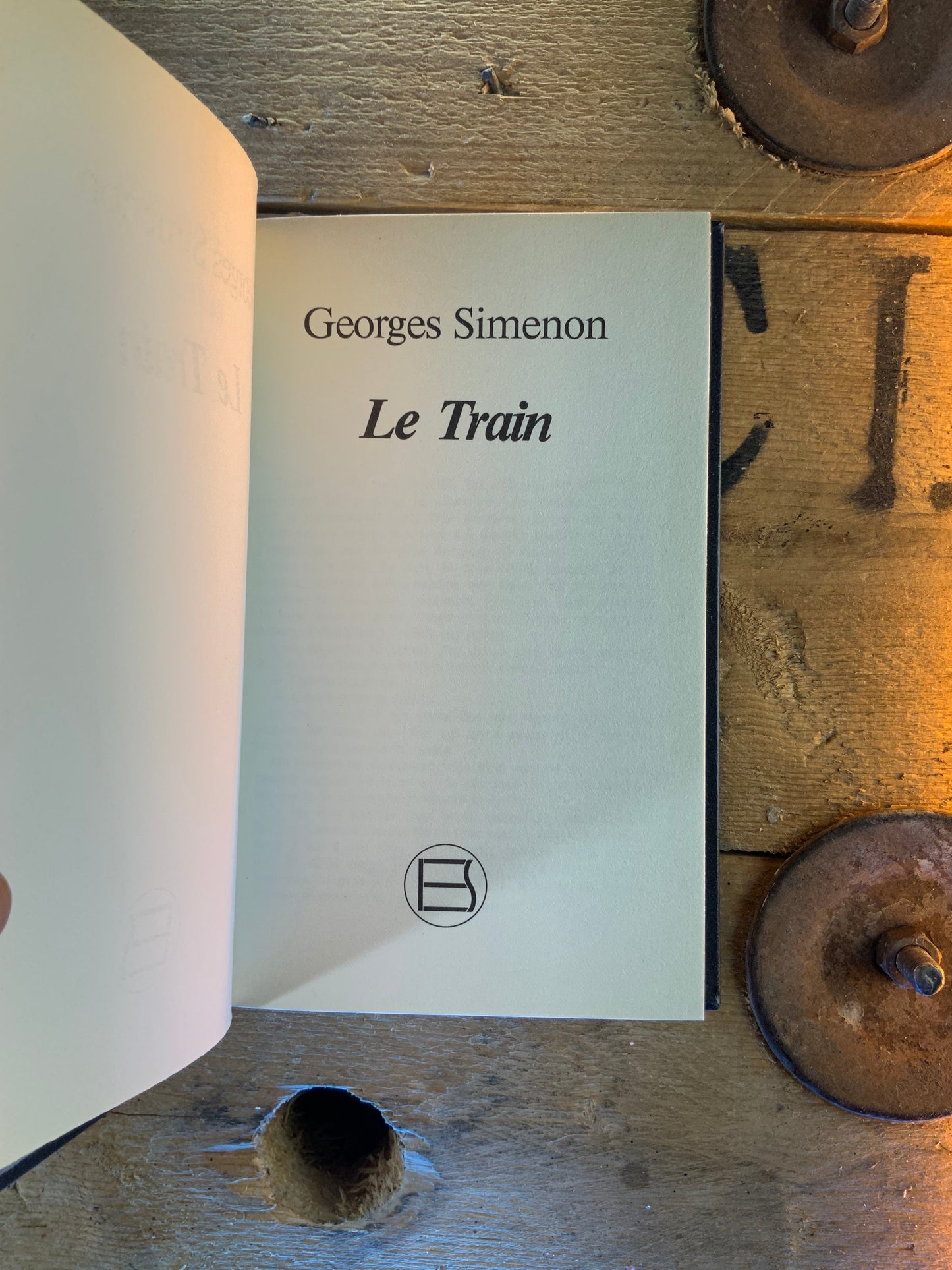 Le Train - Georges Simeon