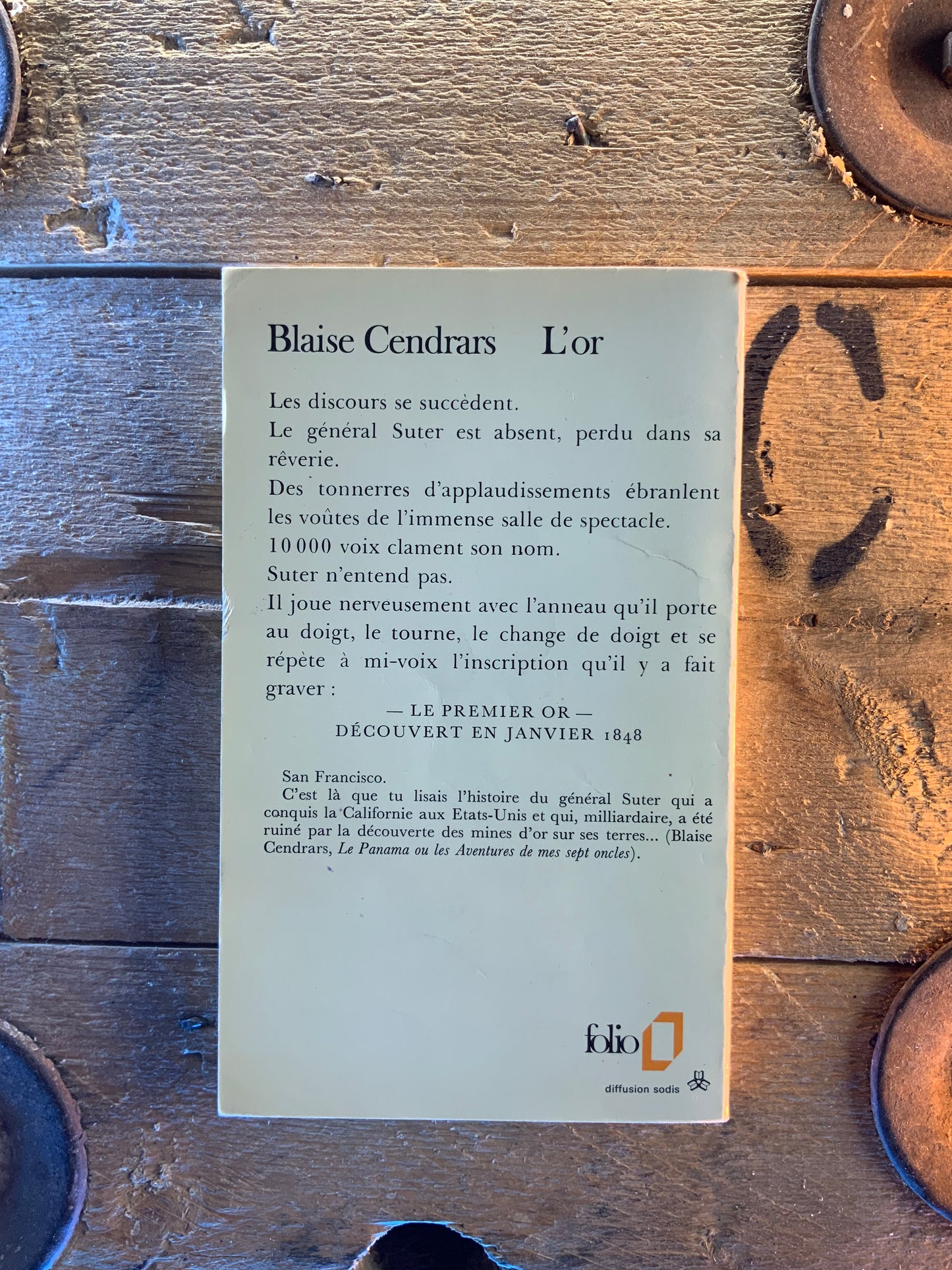 L’or - Blaise Cendras