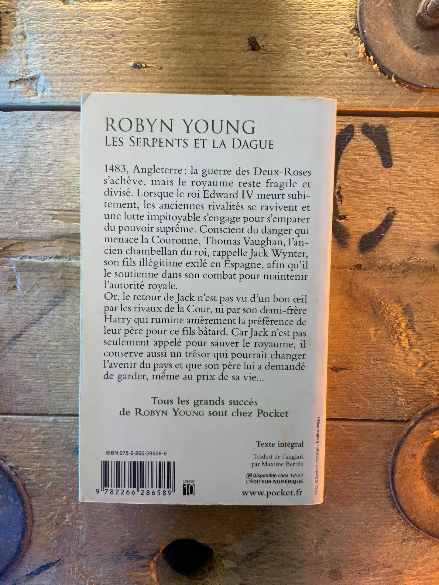 Les serpents et la dague - Robyn Young