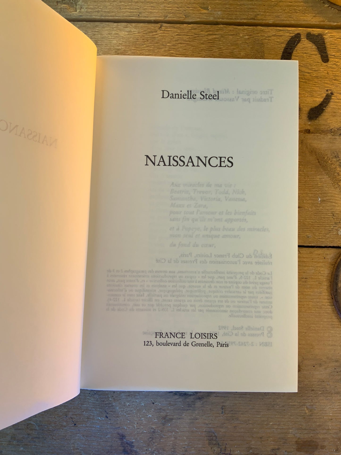 Naissances - Danielle Steel