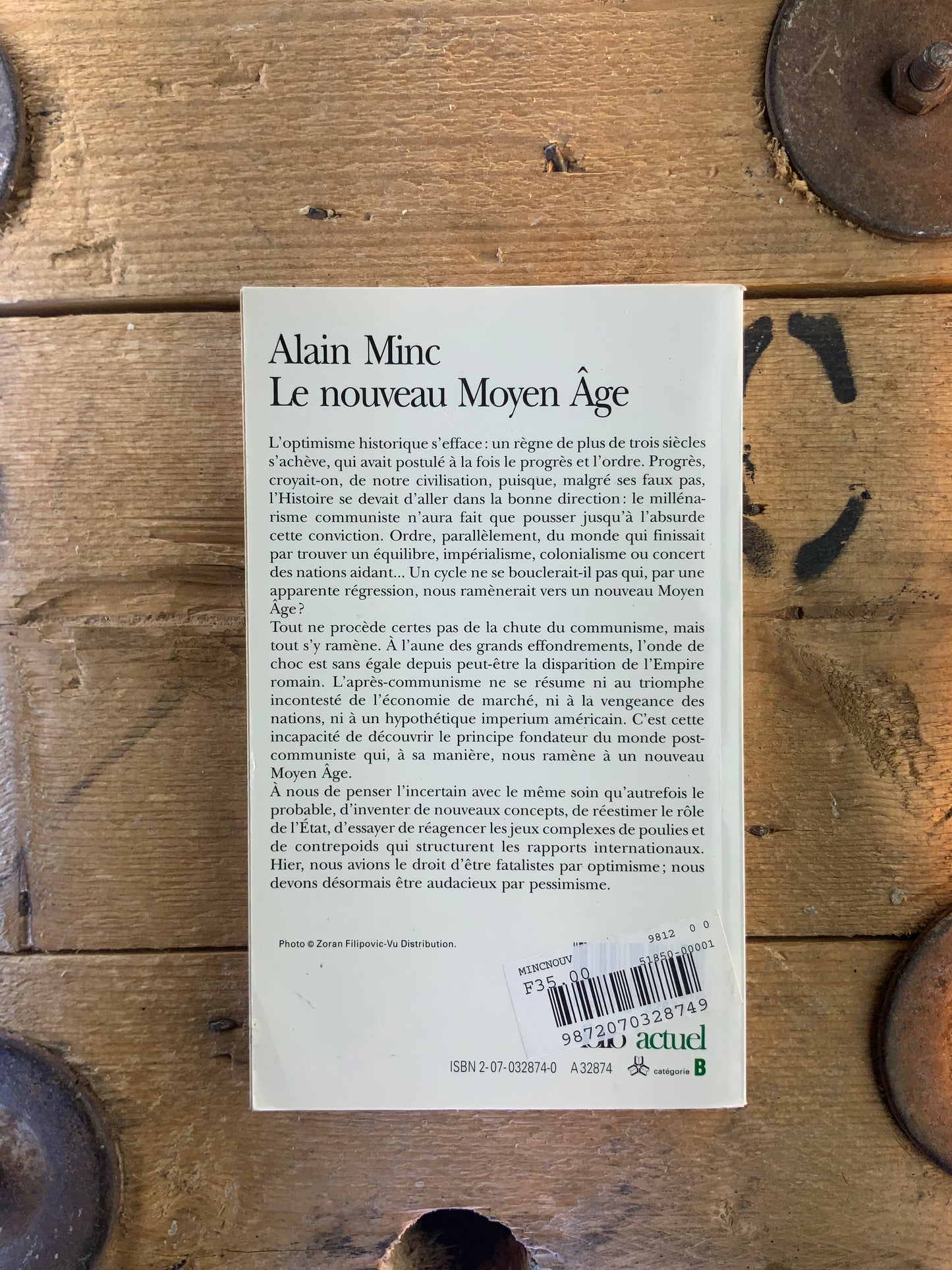 Le nouveau Moyen Âge - Alain Minc