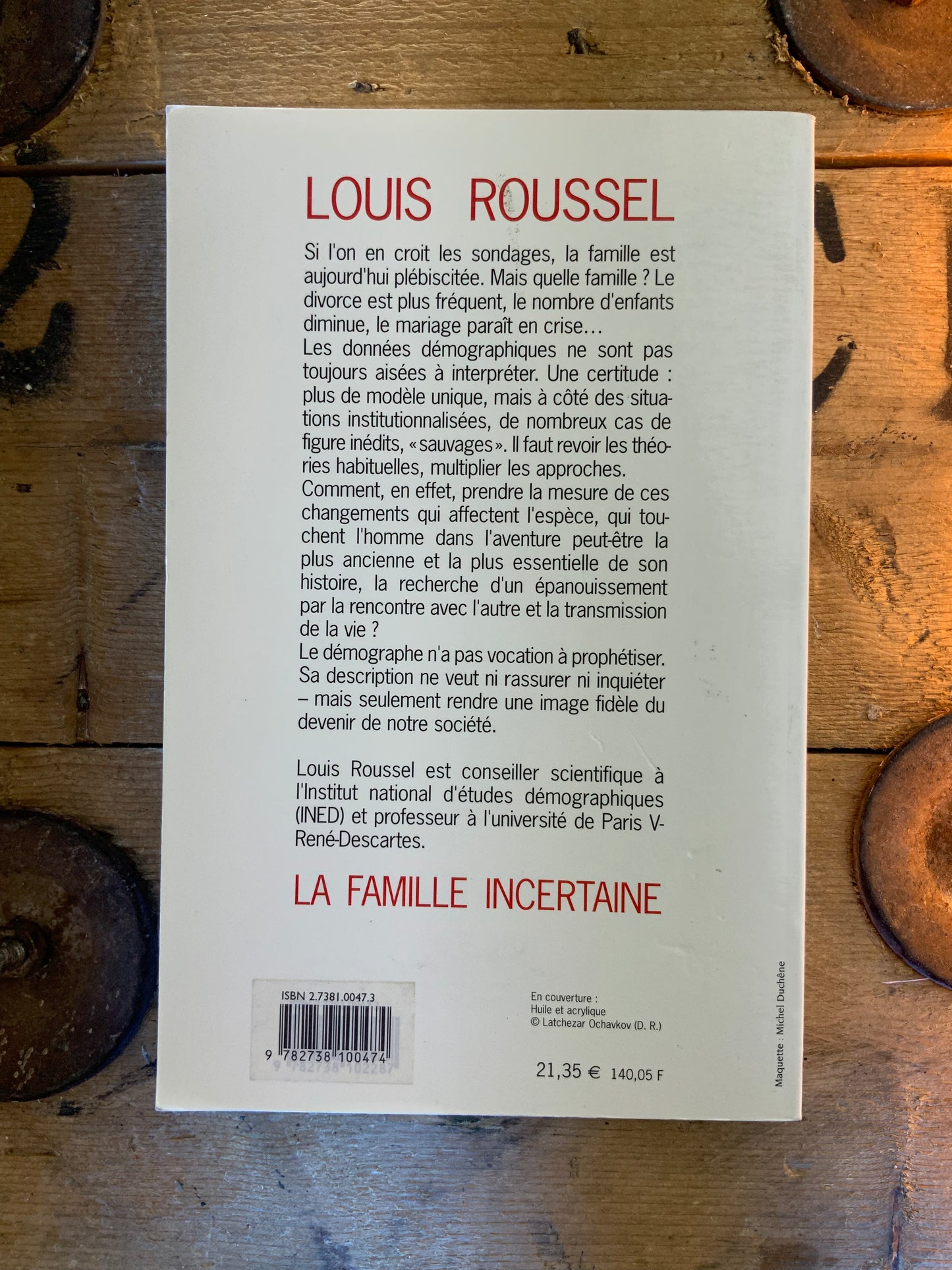 La famille incertaine - Louis Roussel