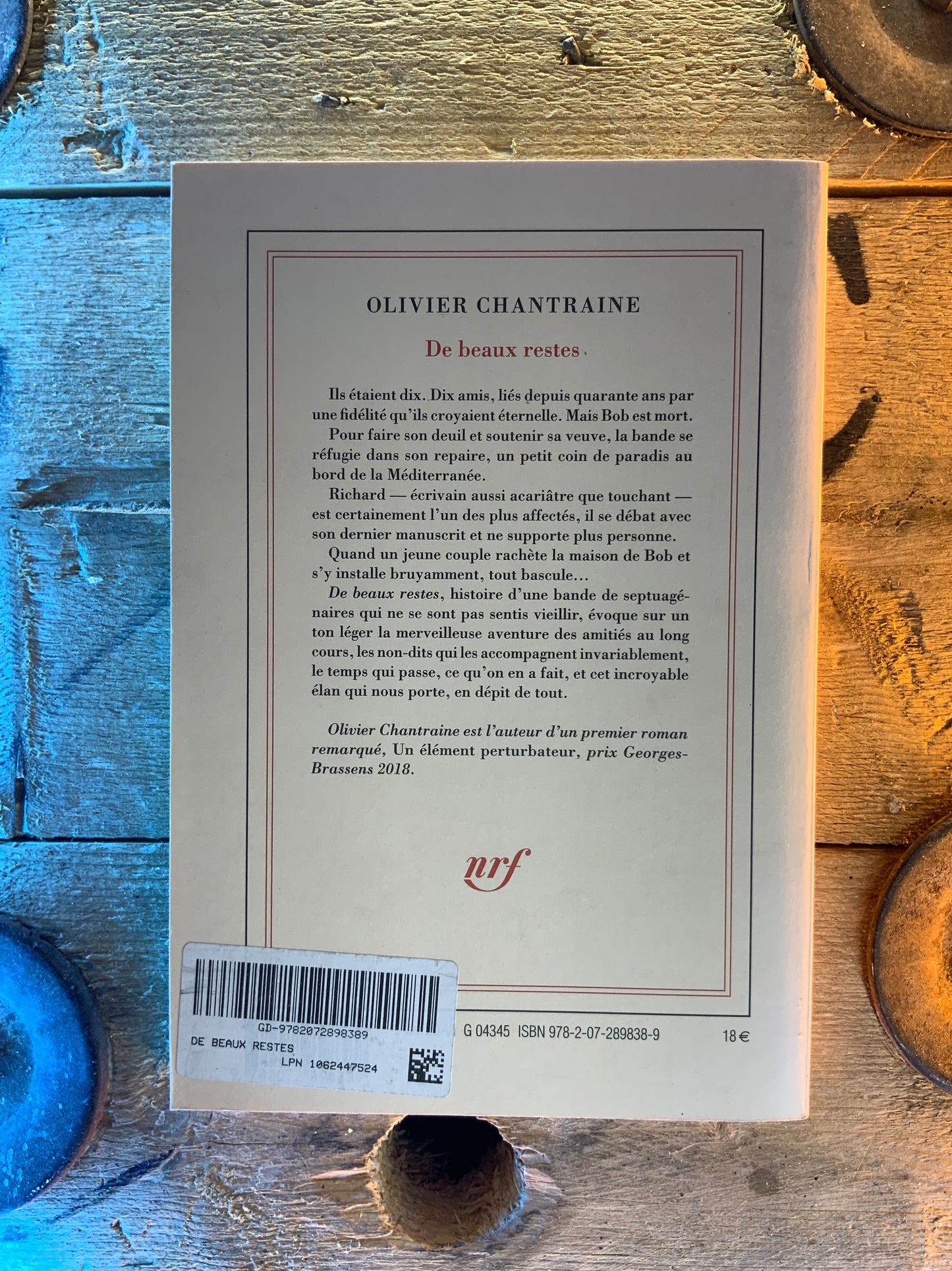 De beaux restes - Olivier Chantraine