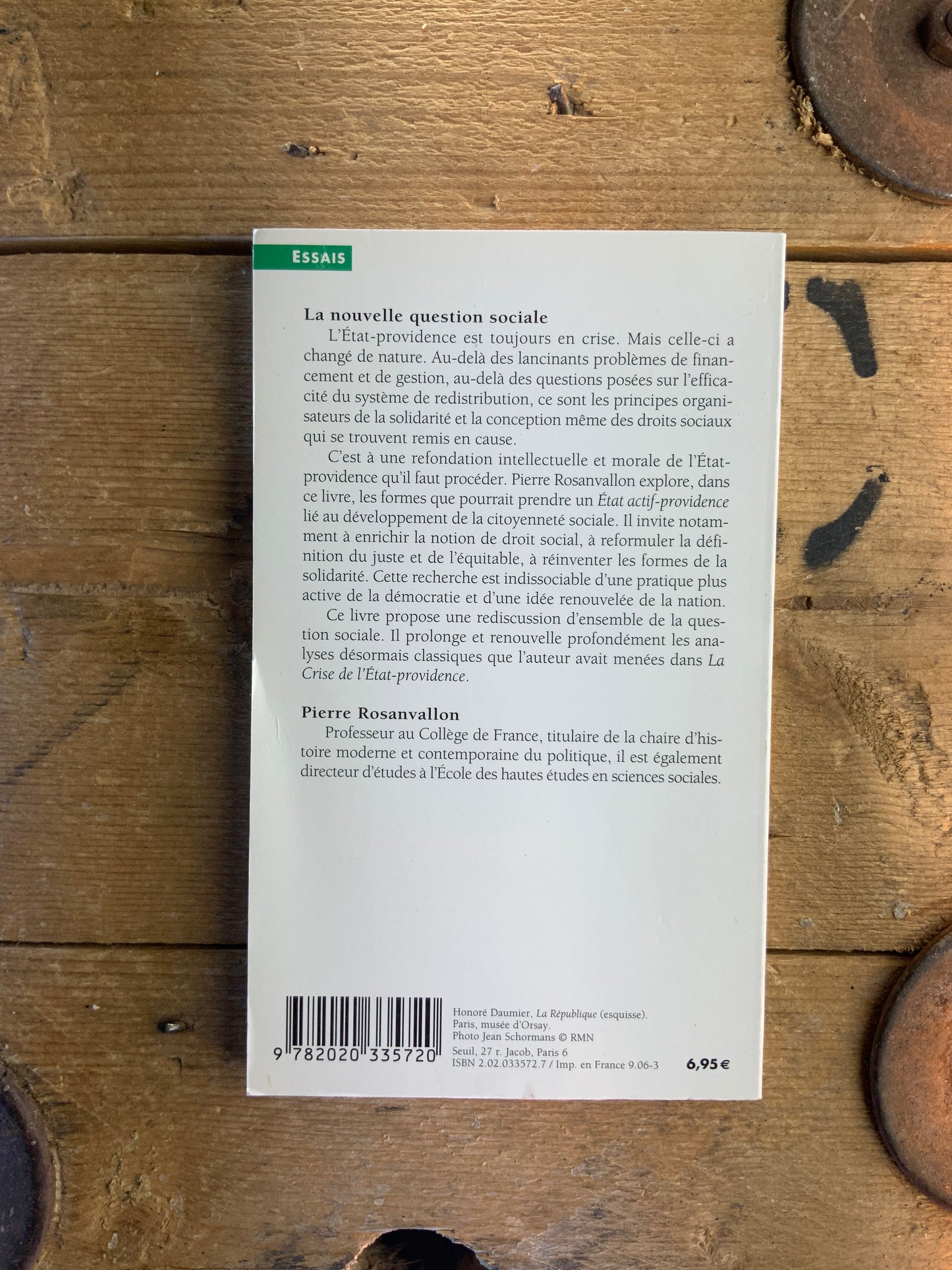 La nouvelle question sociale : repenser l’État-providence - Pierre Rosanvallon