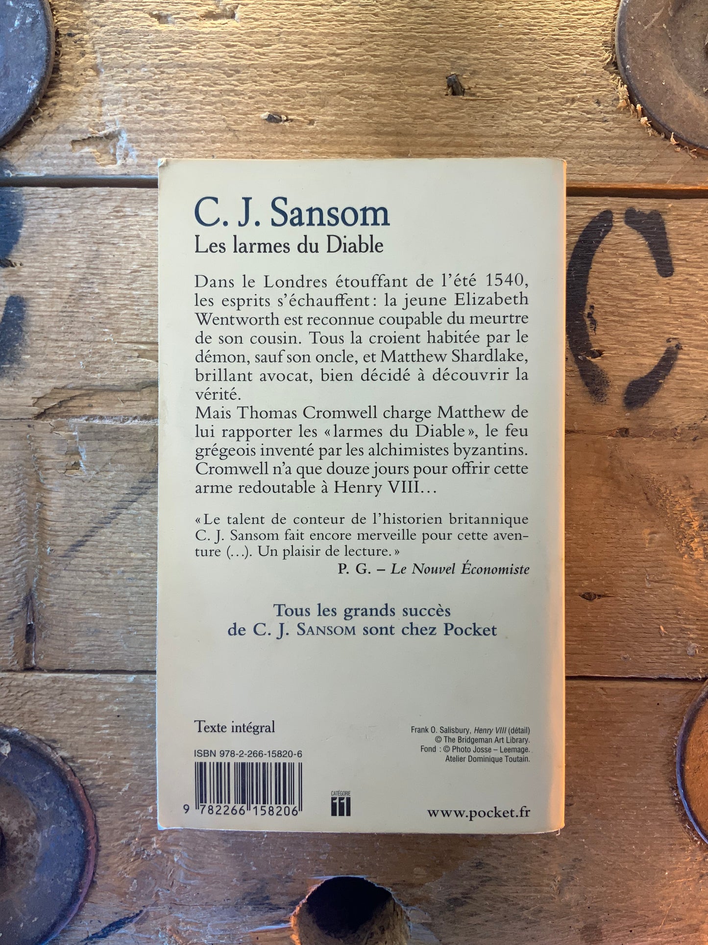 Les larmes du diable - C.J. Sansom