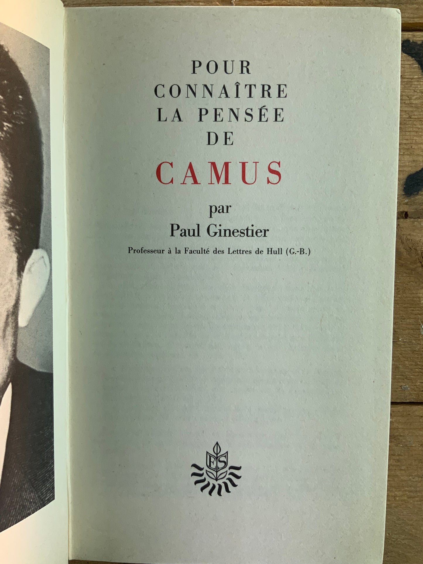 Camus - Paul Ginester