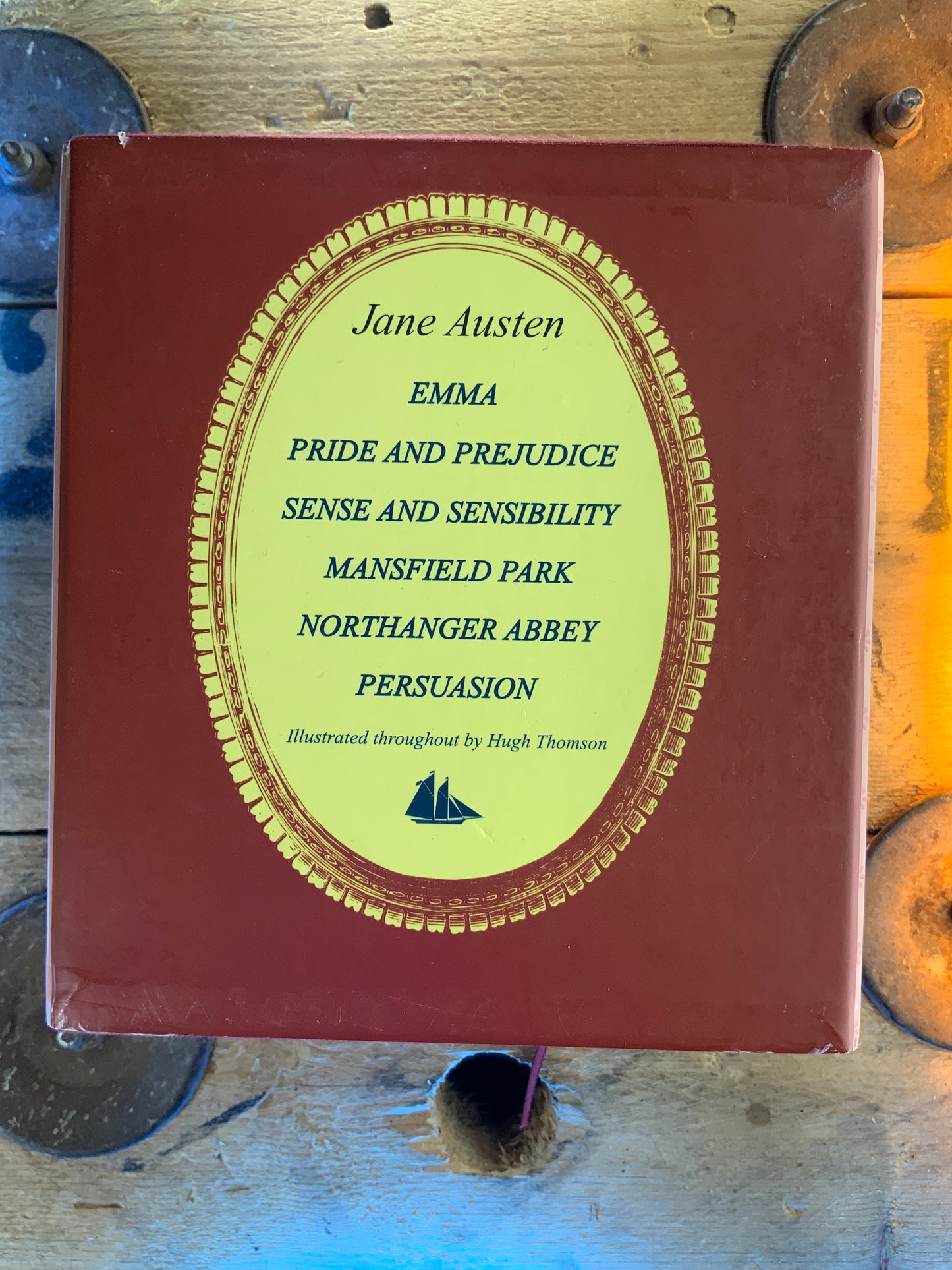 Jane Austen Collector's Library (Six Volume Set) including : Pride and prejudice - Sense and sensibility - Mansfield Park - Northanger Abbey - Persuasion