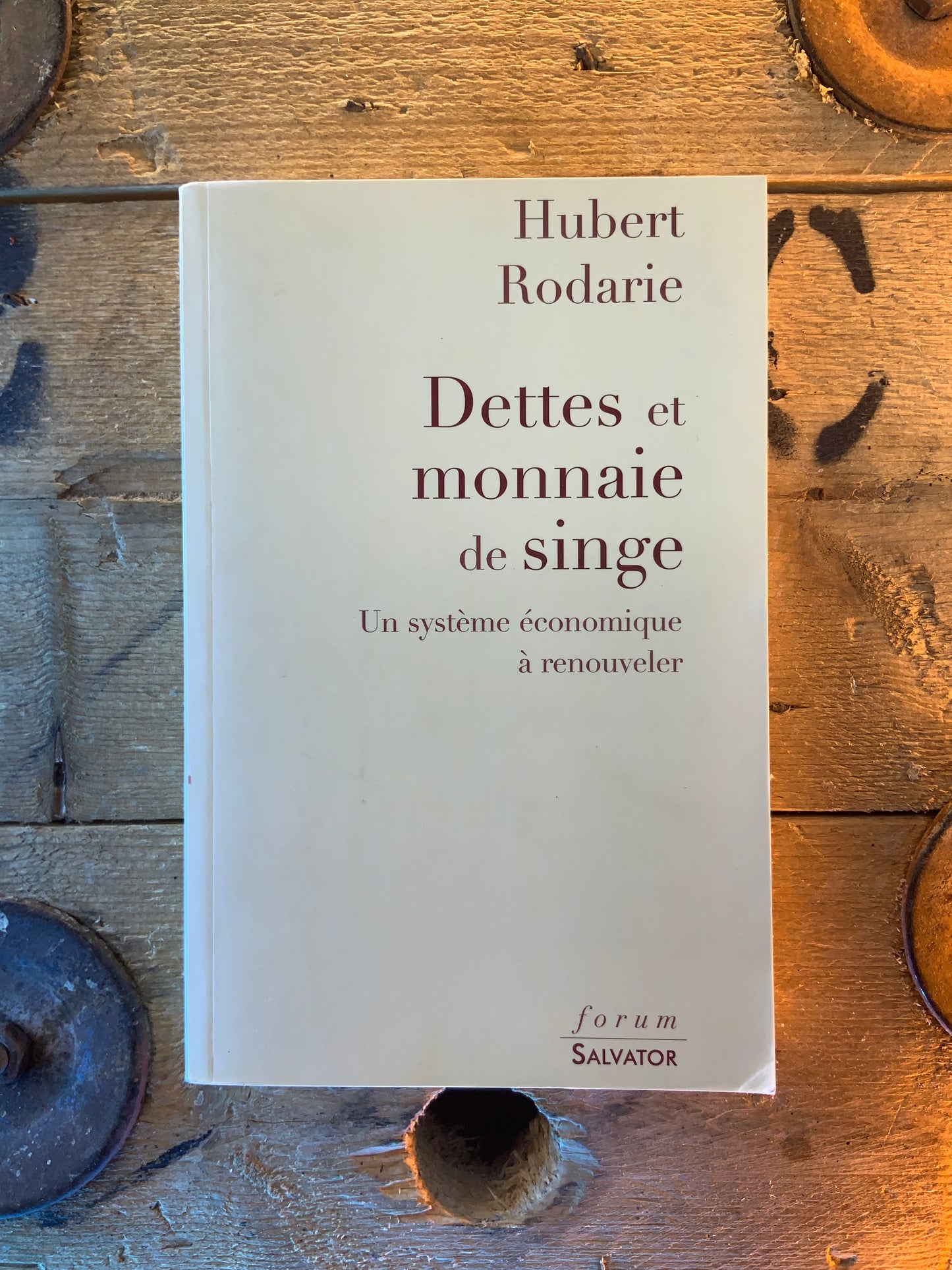 Dettes et monnaie de signe - Hubert Rodarie