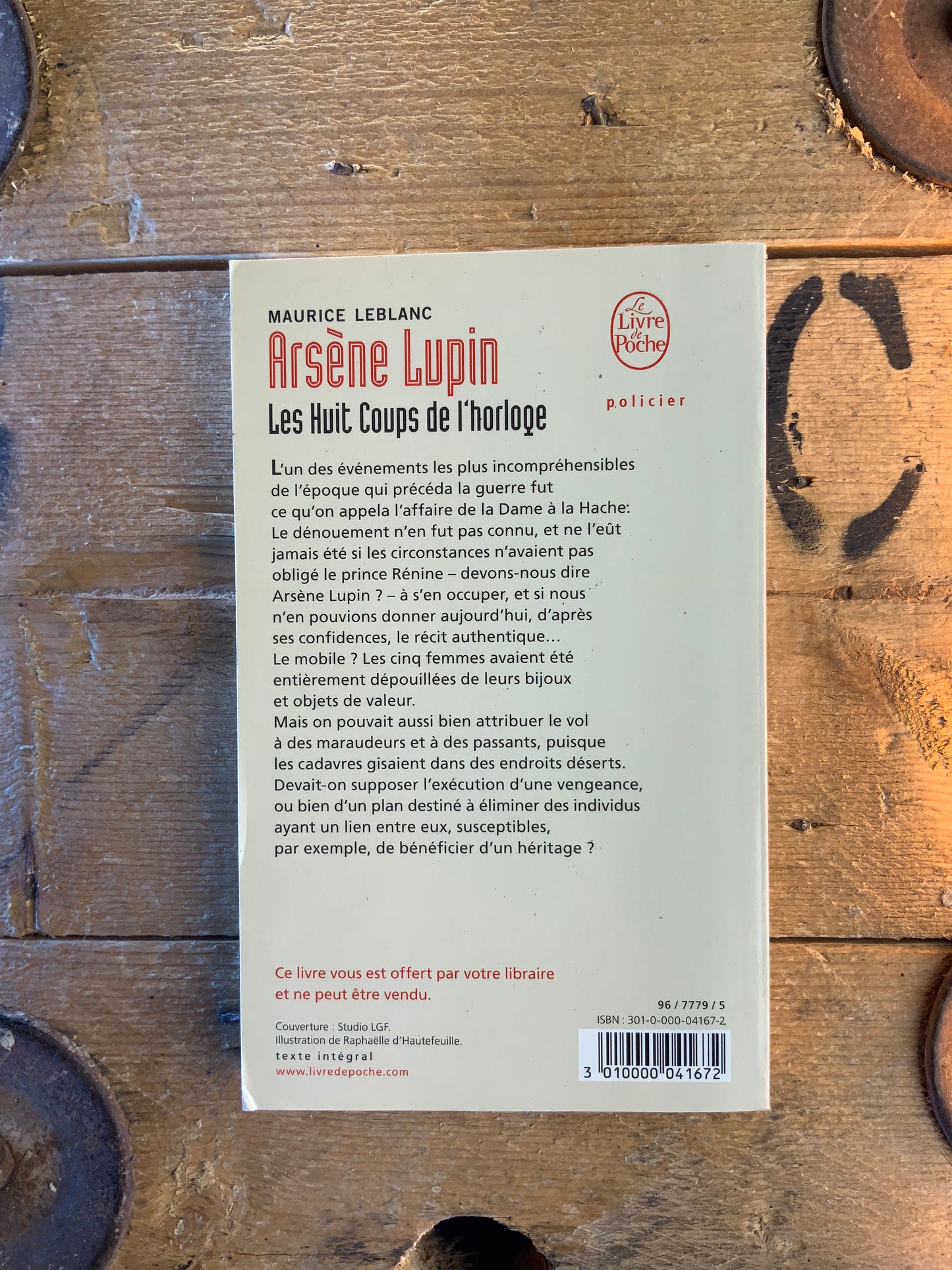 Les huit coups de l’horloge - Arsène Lupin
