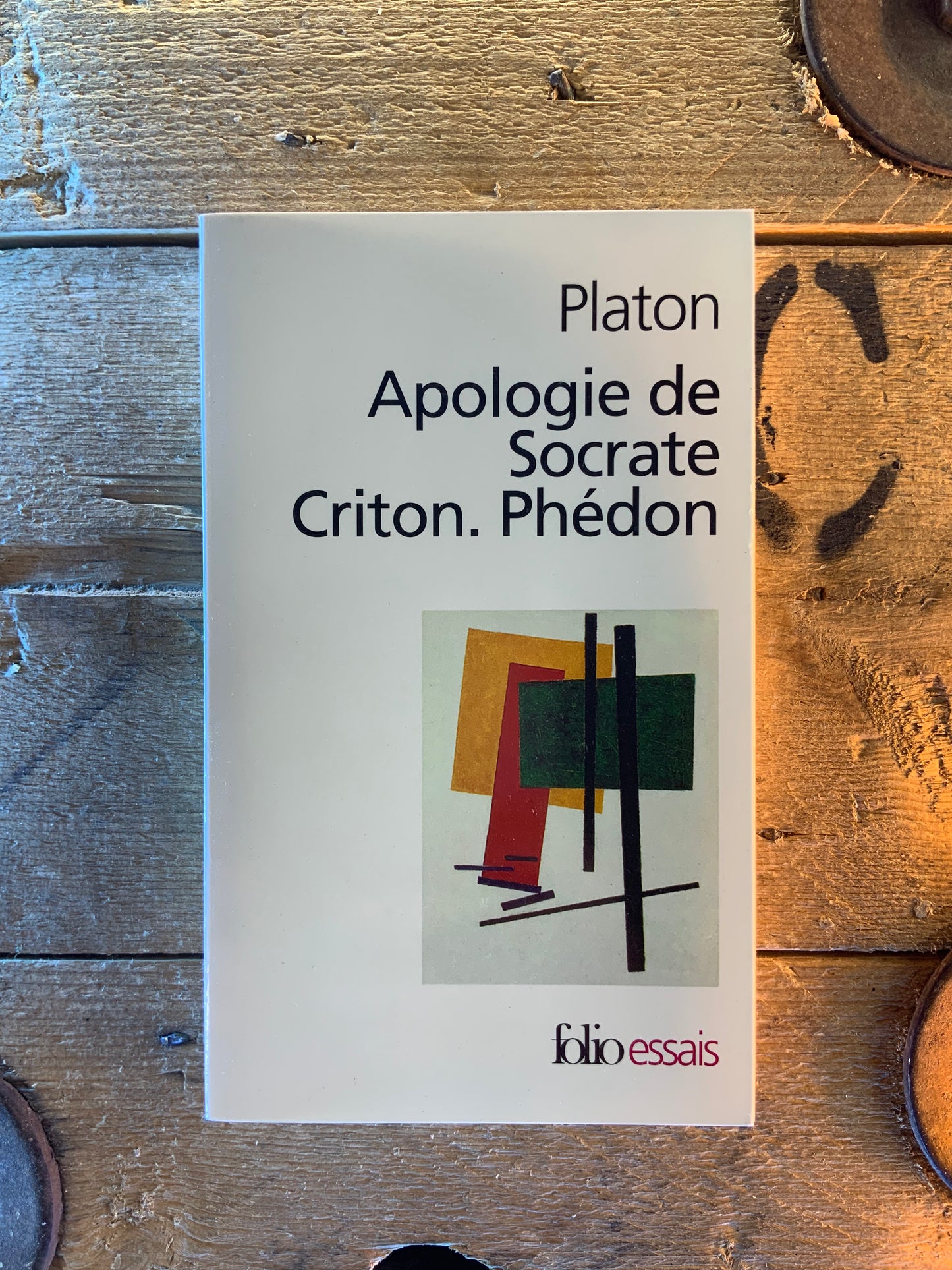 Apologie de Socrate  Criton  Phédon - Platon