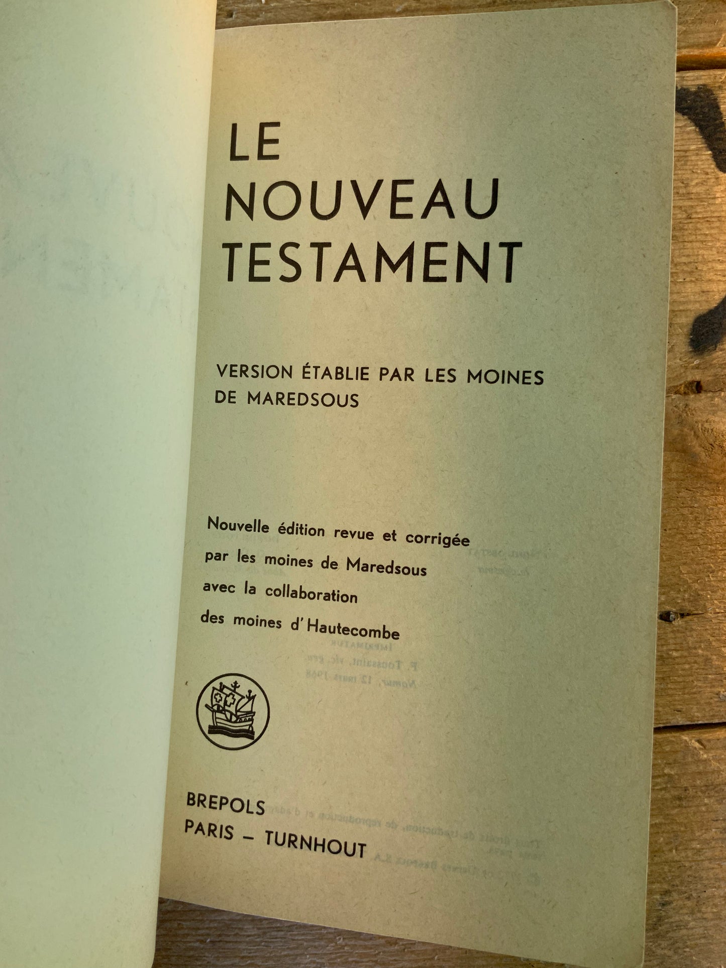 Le nouveau testament