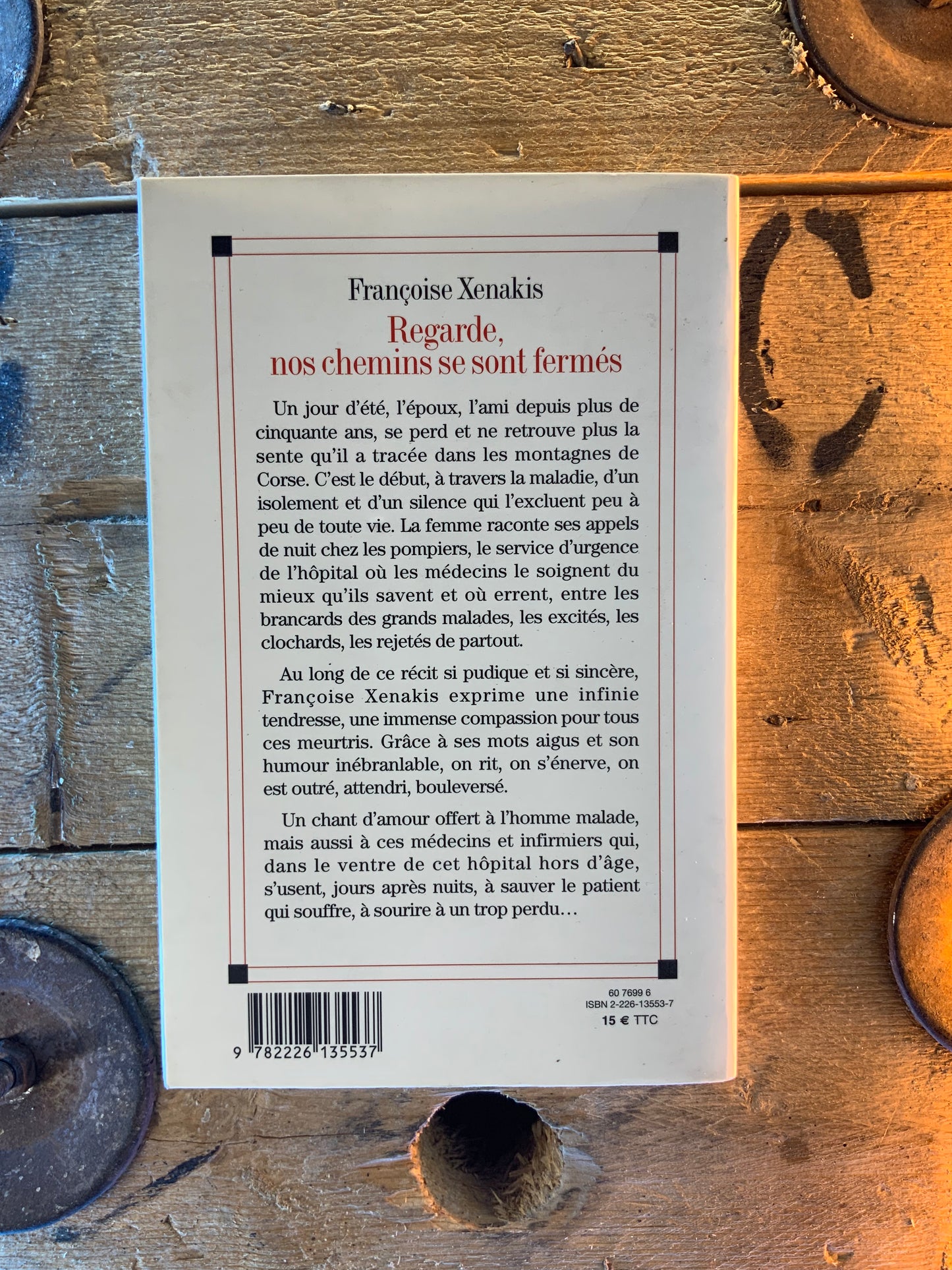 Regarde, nos chemins se sont fermé - Françoise Xenakis