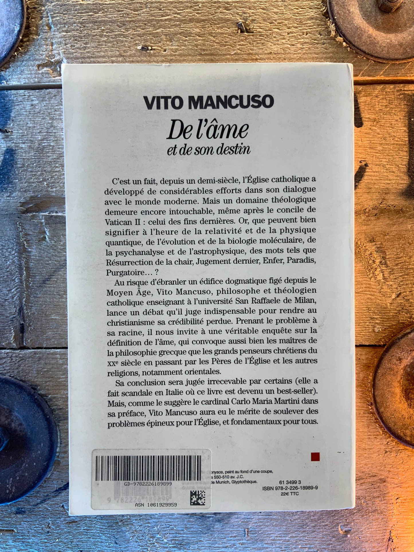 De l’âme et de son destin - Vito Mancuso