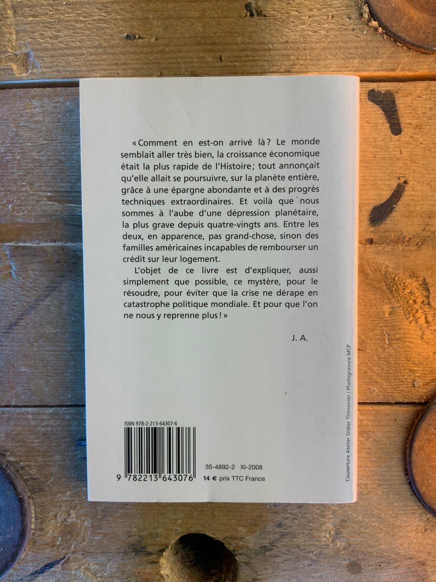 La crise, et après? - Jacques Attali