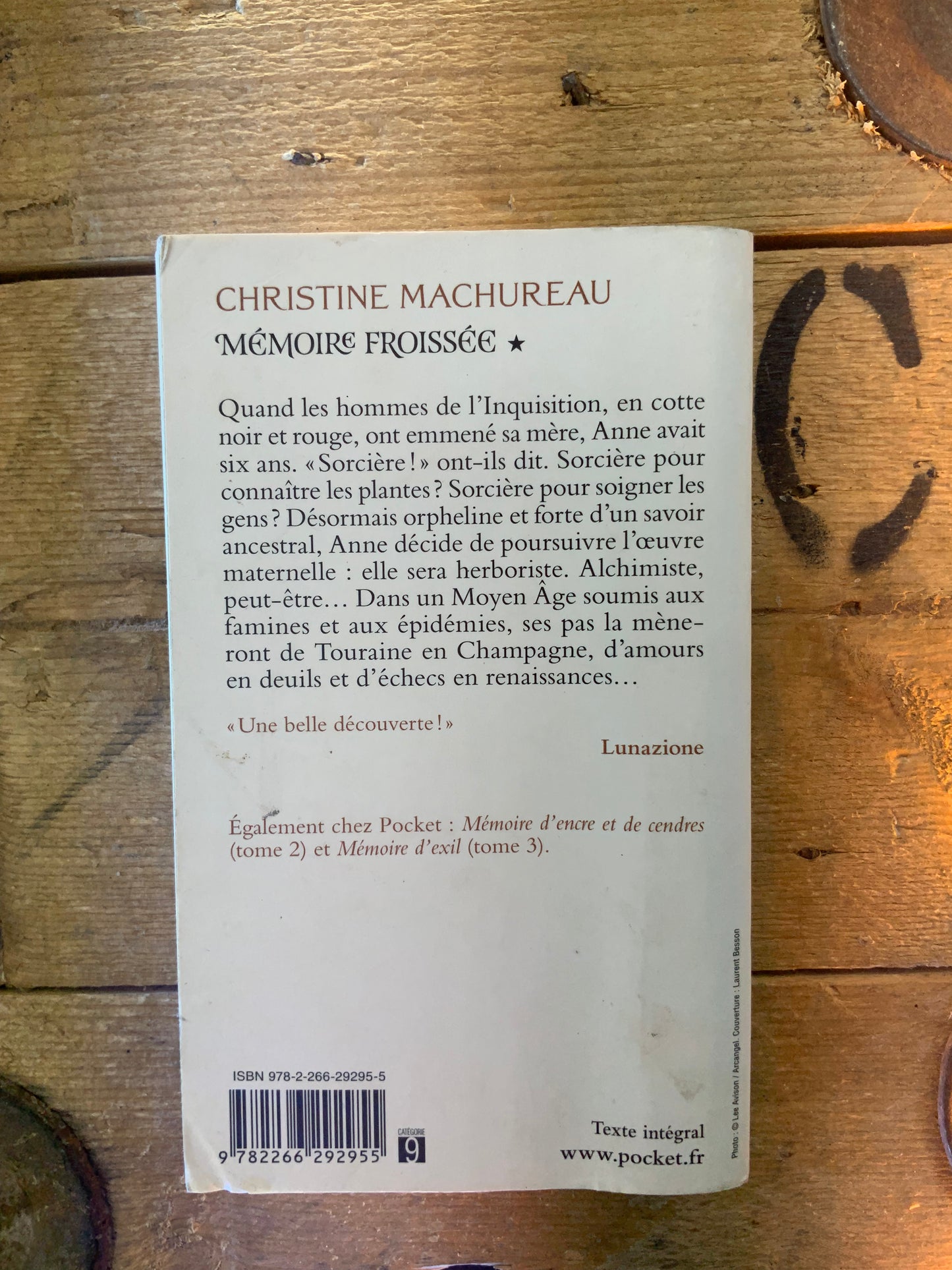 Mémoire froissée - Christine Machureau