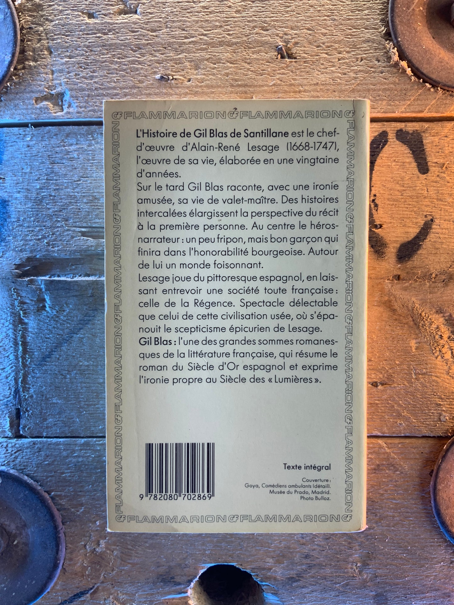 L’histoire de Gil Blas de Santillane - Lesage