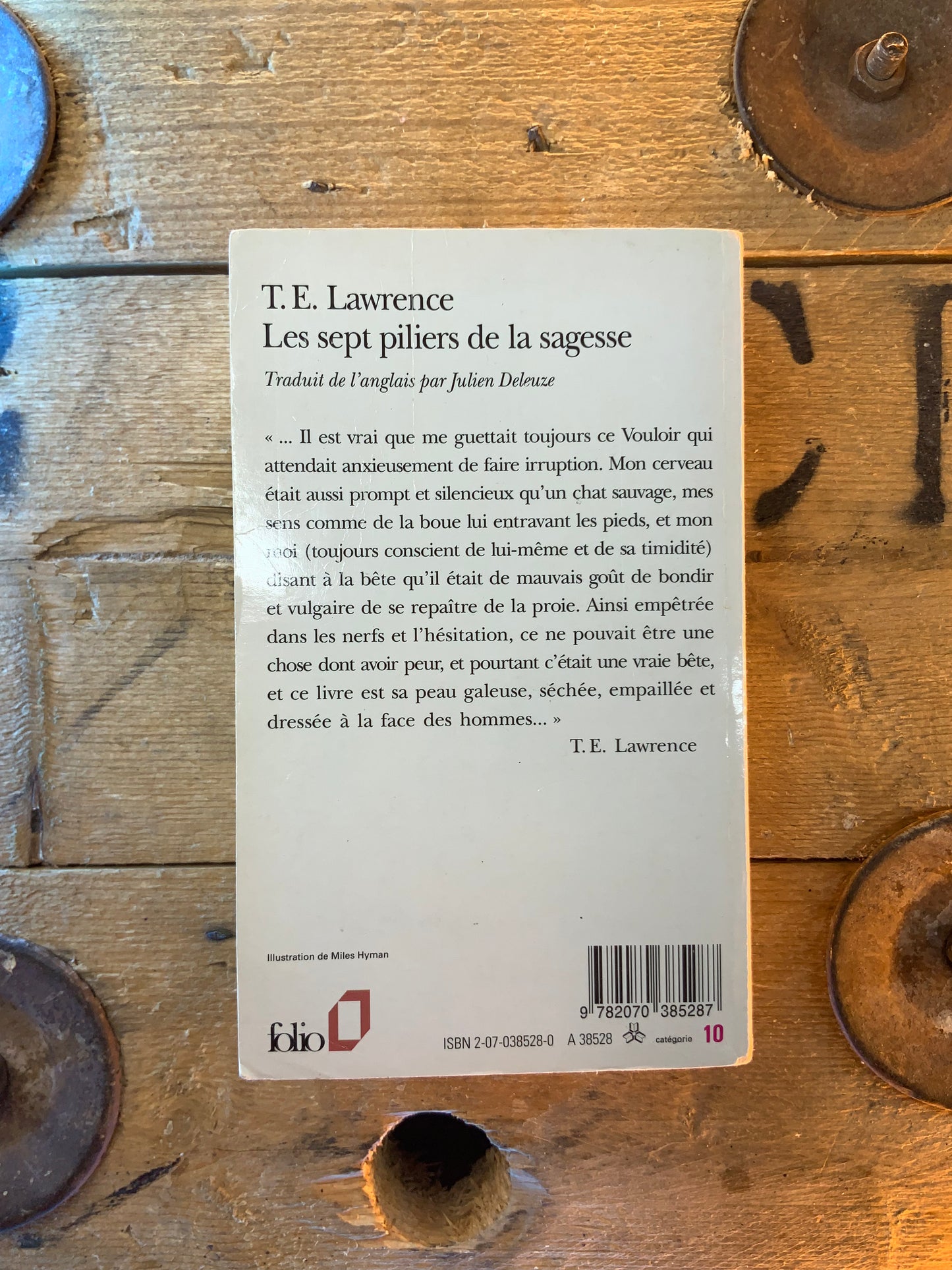 Les sept piliers de la sagesse - T.E. Lawrence