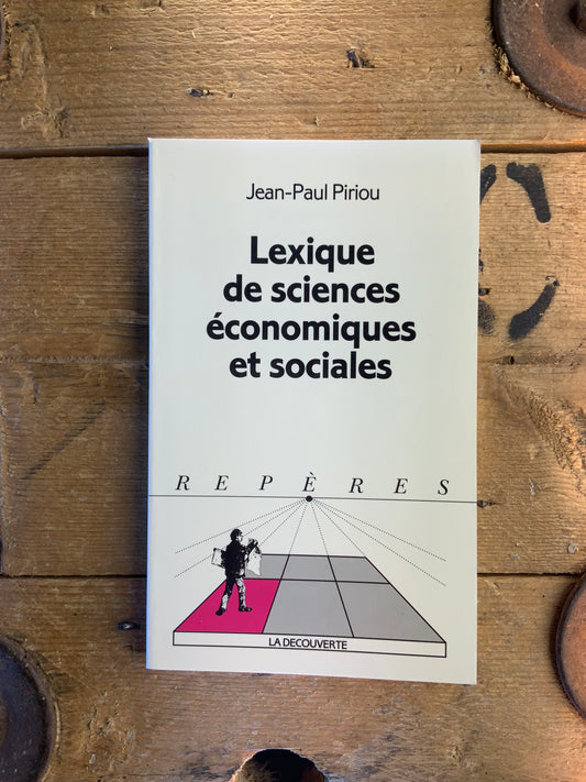 Lexique de sciences humaines et sociales - Jean-Paul Piriou