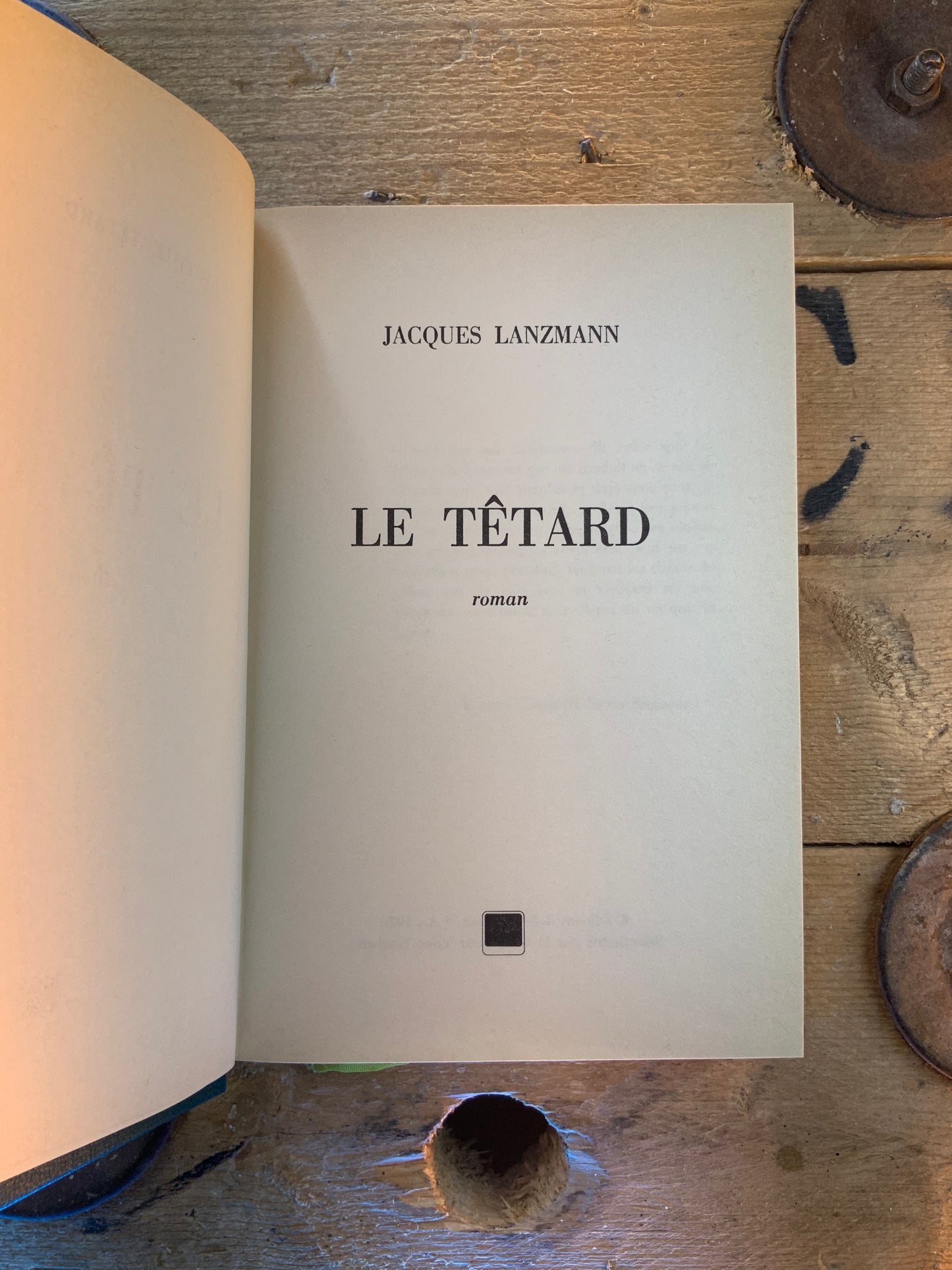 Le tétârd - Jacques Lanzmann