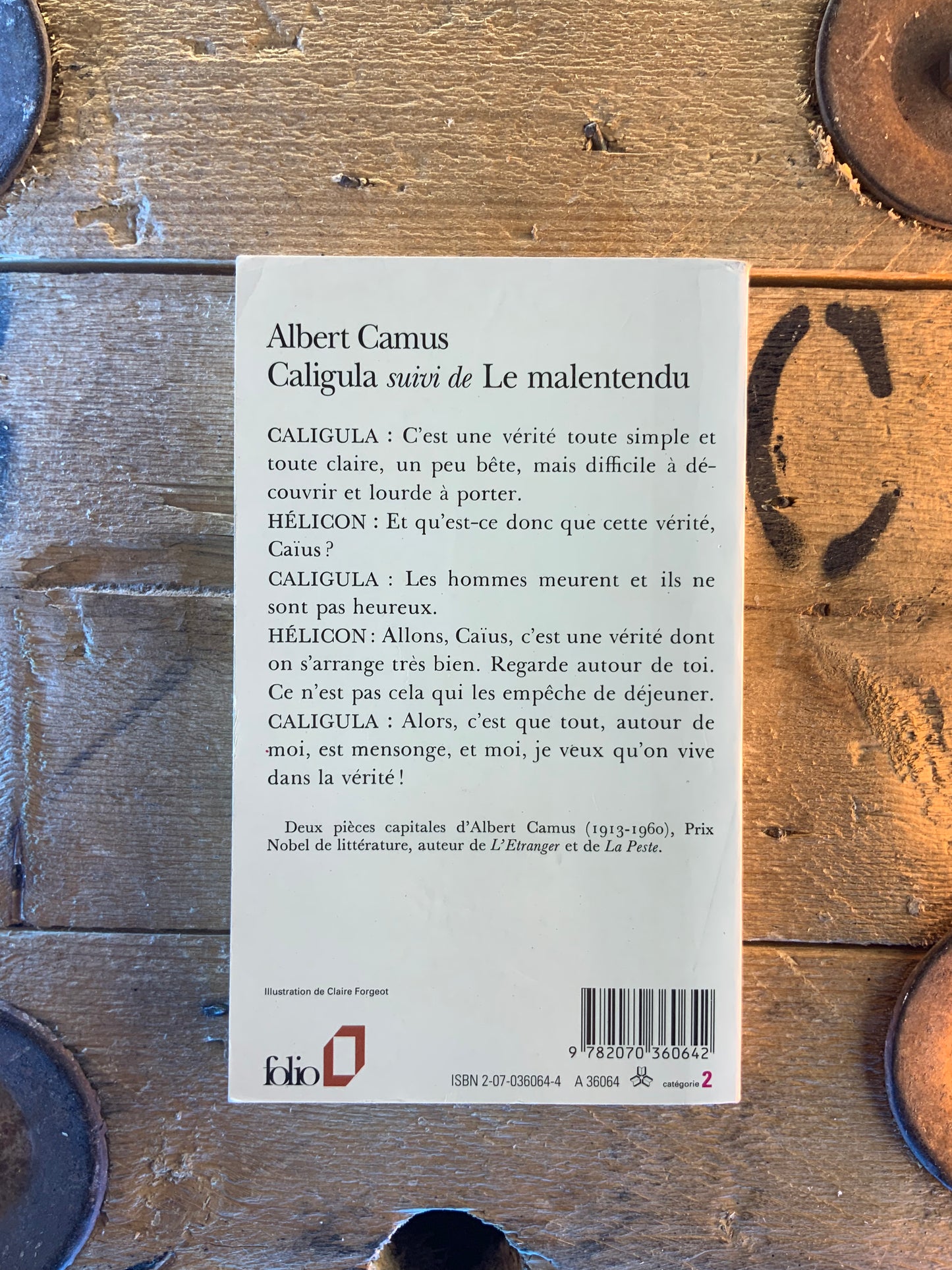 Caligula, suivi de Le malentendu - Albert Camus