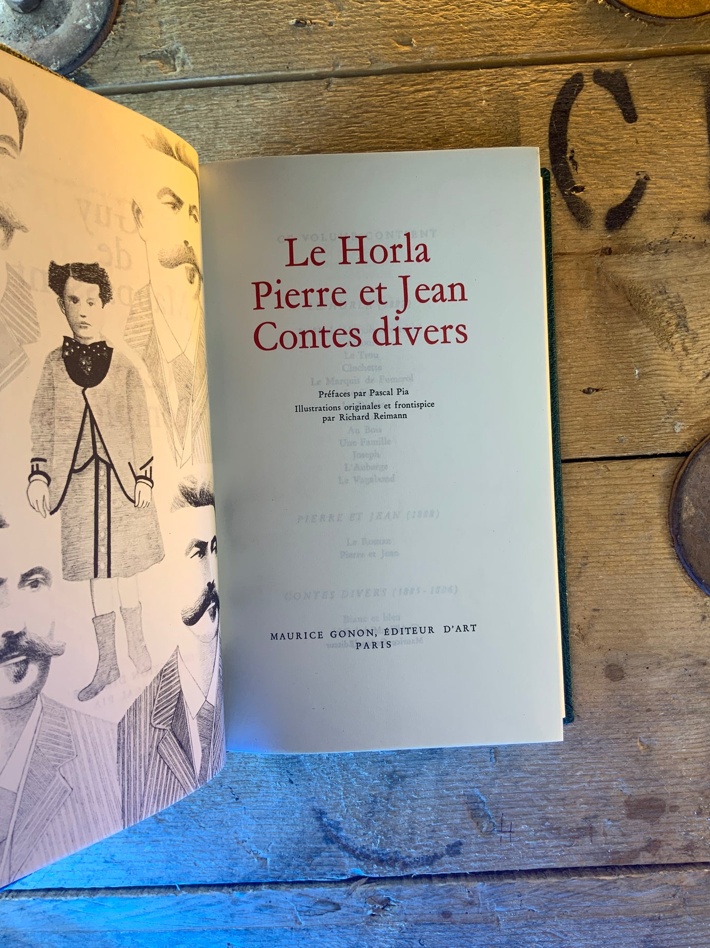 Le Horla - Pierre et Jean - Contes Divers , Guy de Maupassant