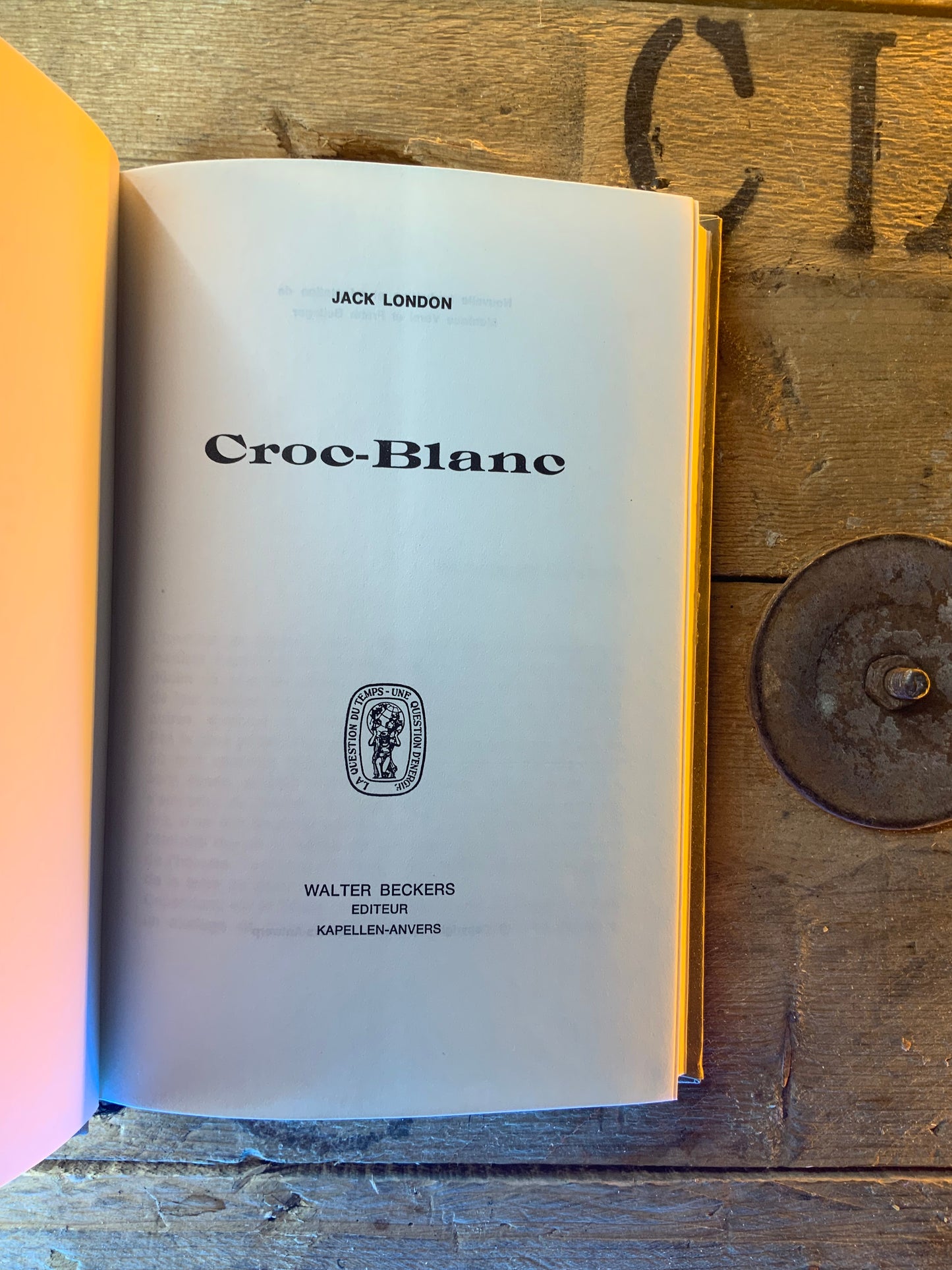 Croc-Blanc , Jack London