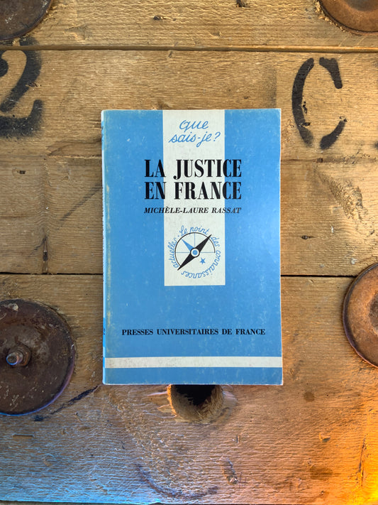 La justice en France - Michèle-Laure Rassat