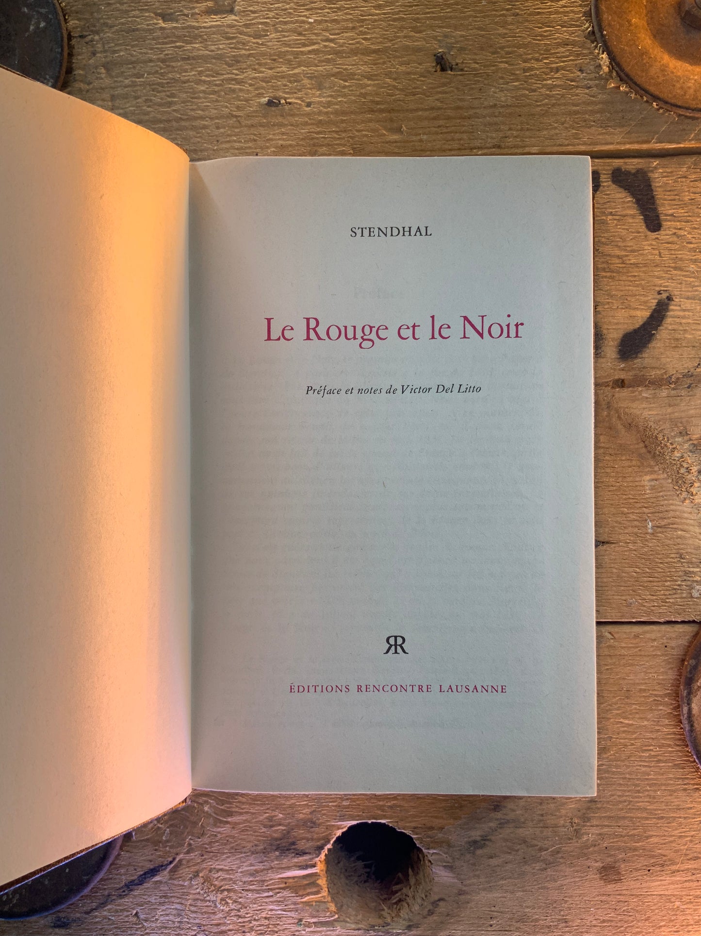 Le rouge et le noir - Stendhal