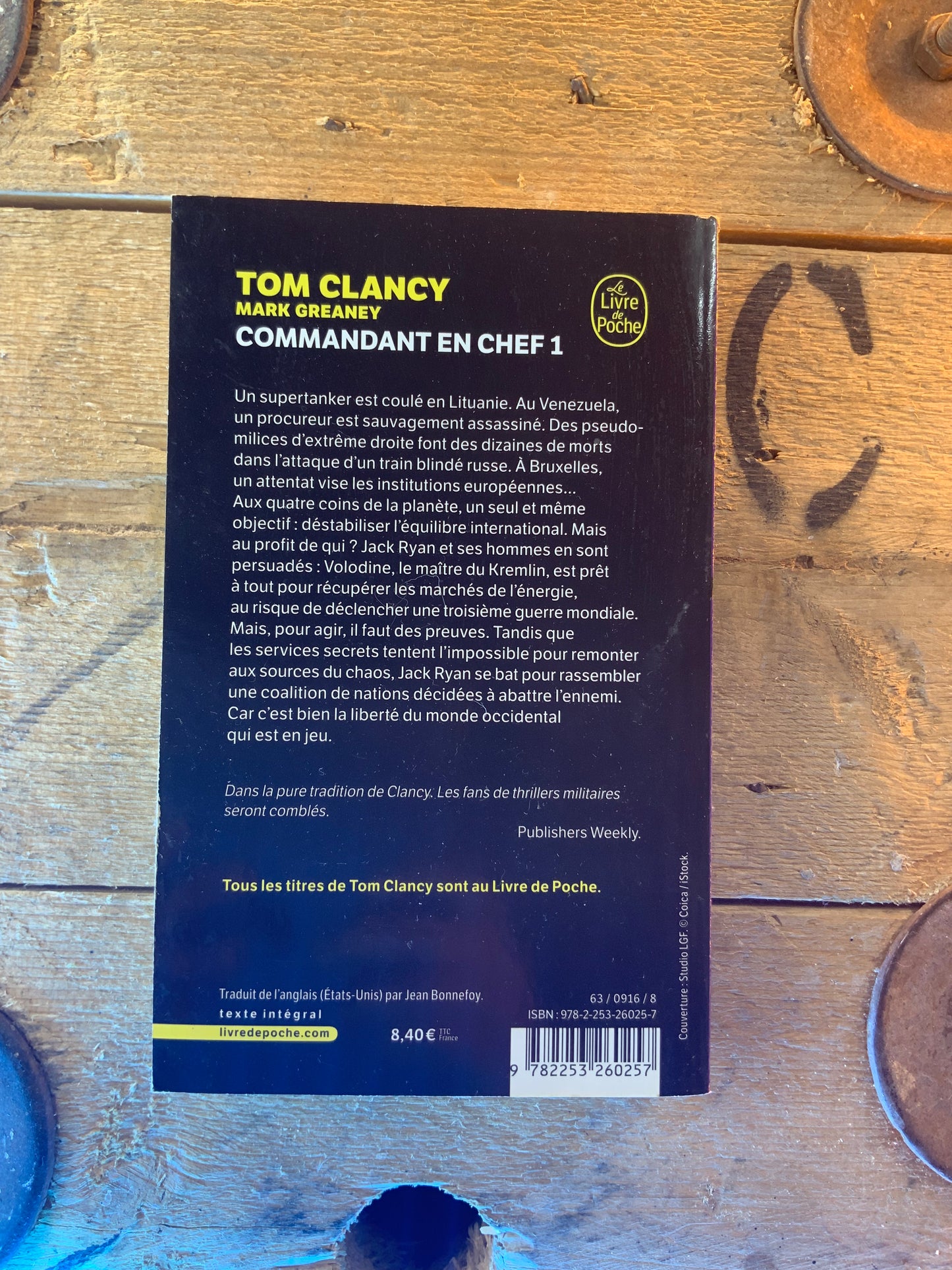 Commandant en chef 1 , Tom Clancy