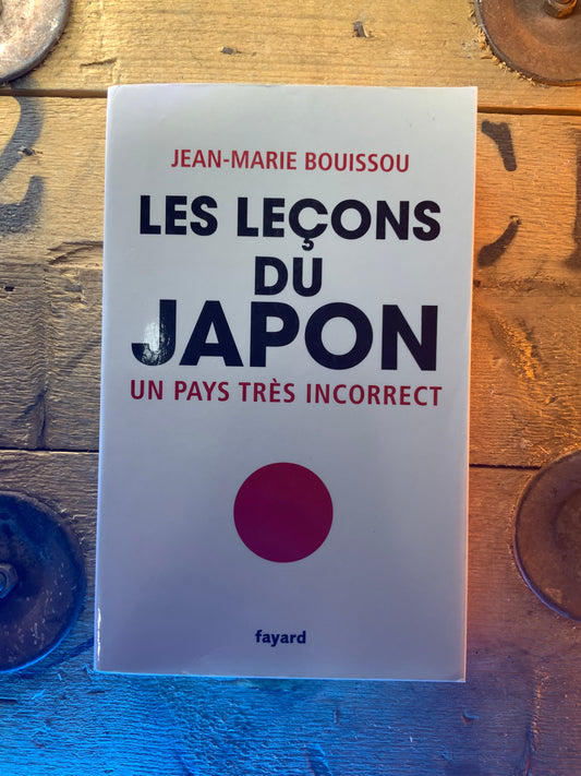 Les leçons du Japon : un pays très incorrect , Jean-Marrie Bouissou