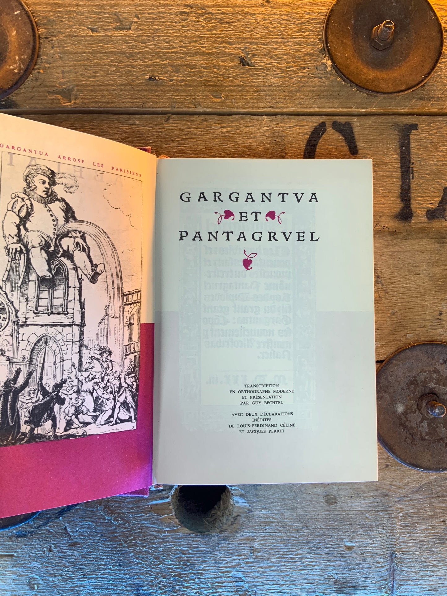 Garagantua et Pantagruel , Rabelais